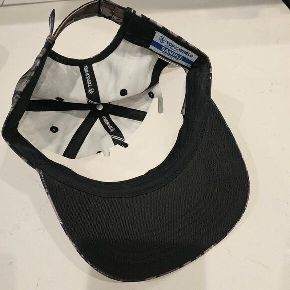 North Carolina Tar Heels Strapback Hat Cap Real Tree NC Camo Embroidered TOW - Picture 7 of 9